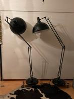 XL industriele scharnierlampen 2m hoog, Huis en Inrichting, Lampen | Vloerlampen, Ophalen of Verzenden, Gebruikt, 200 cm of meer