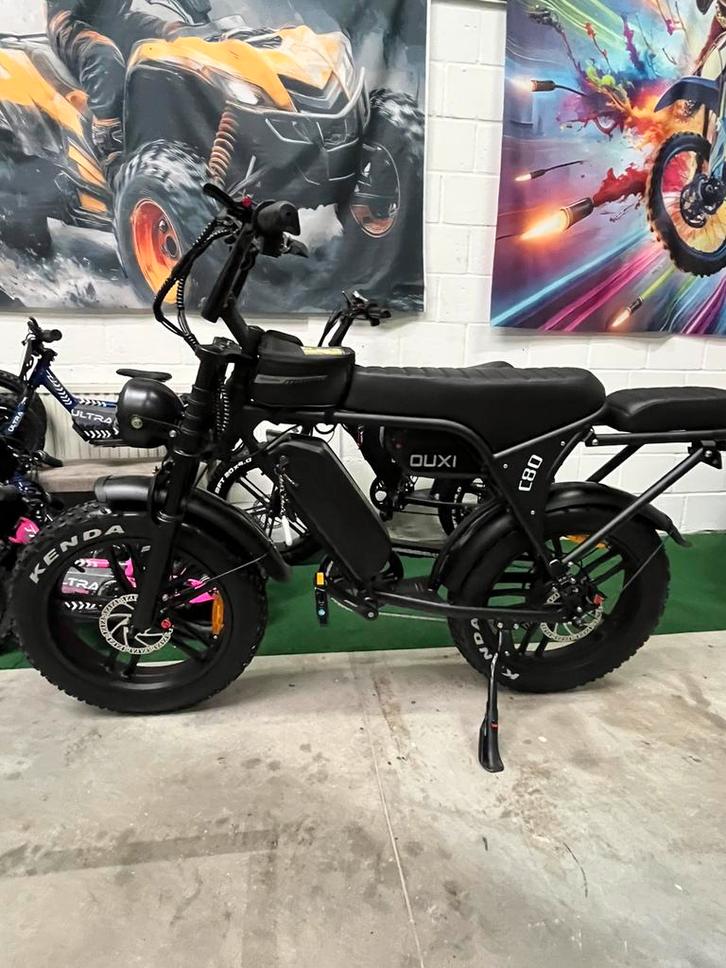 ‼️NIEUW‼️ Fatbike C80/V8 MAX Black Edition 2 ACCU’S 2025 !, Kinderen en Baby's, Speelgoed | Buiten | Accuvoertuigen, Nieuw, Ophalen