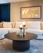 salontafel rond model Luxor van Richmond Interiors *SALE*, Ophalen, Metaal, Rond, Nieuw