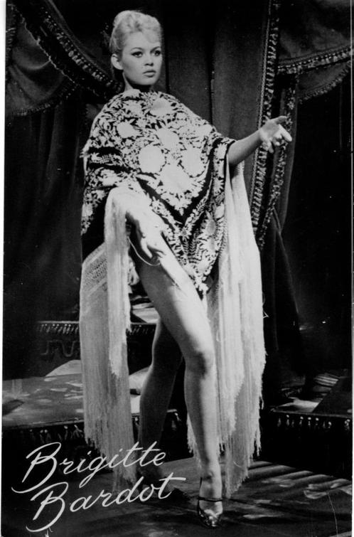 Filmsterren ansichtkaart Brigitte Bardot, Verzamelen, Ansichtkaarten | Themakaarten, Ongelopen, 1940 tot 1960, Sterren en Beroemdheden
