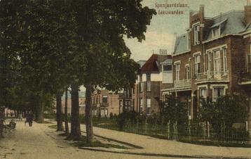 Spanjaardslaan. Leeuwarden - 1922 gelopen beschikbaar voor biedingen