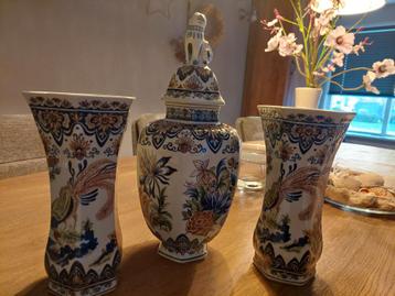 Delfts Blauw Kaststel - Beschadigd beschikbaar voor biedingen