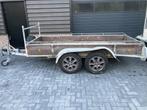 Tandemasser bakwagen aanhanger aanhangwagen, Auto diversen, Aanhangers en Bagagewagens, Gebruikt