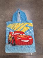 CARS blauwe badponcho, Kinderen en Baby's, Babykleding | Baby-zwemkleding, Ophalen, One size, Zo goed als nieuw, Badponcho