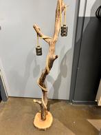 Vloerlamp hout met touw, Ophalen, Zo goed als nieuw, Hout