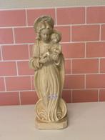 Antieke Madonna met Kindje Jezus Beeld, Ophalen of Verzenden