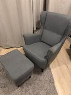 IKEA armchair with footrest, Huis en Inrichting, Fauteuils, Ophalen, Zo goed als nieuw, Minder dan 50 cm