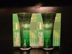 Coca-Cola glazen Mc donalds 2007 Groen - Limited Edition, Ophalen, Nieuw, Frisdrankglas