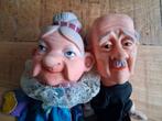 Set poppenkastpoppen  Opa en Oma, Ophalen of Verzenden, Overige typen