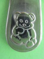 (KB4924) Kinderbestek Teddy grote lepel, Kinderen en Baby's, Ophalen of Verzenden, Gebruikt