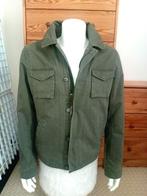 A green military jacket WE fashion, Kleding | Heren, Ophalen, Zo goed als nieuw, Groen