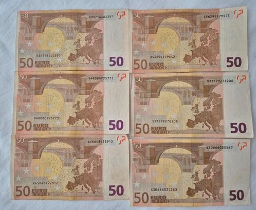 Zeldzame 50 euro biljetten uit 2002, Postzegels en Munten, Bankbiljetten | Europa | Eurobiljetten, Los biljet, Duitsland, 50 euro