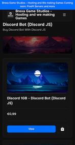 Brexa Game Studios - Game server hosting. Discord bot & meer, Ophalen, Online, Overige genres, *