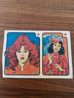 951 Vintage Stickers Tina & Monique, Eduard Emily, Ophalen of Verzenden, Gebruikt, Strip of Tekenfilm