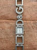 Dolce & Gabbana silver watch, Gebruikt, Staal, Ophalen of Verzenden, Dolce & Gabbana