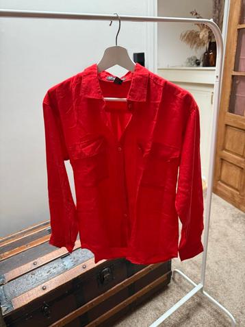 Rode blouse Animations, maat S beschikbaar voor biedingen