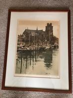 Roger Hebbelinck - Grote Kerk Dordrecht - Ets, Ophalen of Verzenden