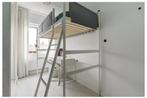 Hoogslaper wit (vitval IKEA) nette staat, Ophalen, Eenpersoons, Zo goed als nieuw, 200 cm