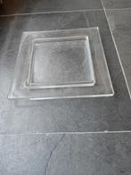 Glazen schaal, 31cm x 31cm, Huis en Inrichting, Woonaccessoires | Vazen, Ophalen, Overige kleuren, Minder dan 50 cm, Glas