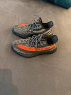 Yeezy Boost 350 V2 - Zwart/Oranje, Kleding | Heren, Zwart, Ophalen of Verzenden, Adidas, Sneakers of Gympen