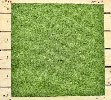 Desso Stratos 7063 Groen (nieuw) 50x50cm tapijttegels beschikbaar voor biedingen