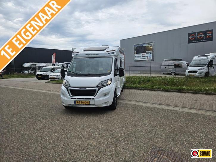 Weinsberg pepper 600 MF 2x AIRCO,3X ZONNEPANEEL,OMVORMER !!, Caravans en Kamperen, Campers, Bedrijf, tot en met 2, Half-integraal