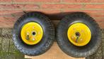 2 luchtband wielen voor steekwagen, bolderkar of trolley, Doe-het-zelf en Verbouw, Transportwagens, 100 liter of meer, Ophalen of Verzenden