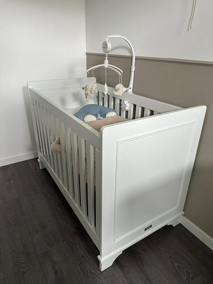 Bopita Charlotte kinderbed verstelbaar 60x120, Kinderen en Baby's, Kinderkamer | Complete kinderkamers, Zo goed als nieuw, Jongetje of Meisje