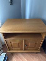 Tv meubel vol eiken, Ophalen, Minder dan 50 cm, Gebruikt, Eikenhout