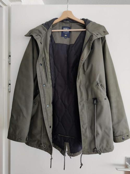 Vintage Industries Wallbrook Parka Dark Olive, Kleding | Dames, Jassen | Winter, Gedragen, Maat 38/40 (M), Groen, Ophalen of Verzenden