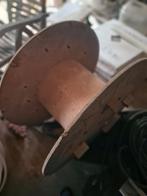 Houten Kabelklos / Kabelhaspel, Ophalen, Gebruikt