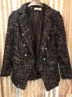 V) KK66 VOYELLES zwart met blauw en wit en zilver maat S, Maat 38/40 (M), Verzenden, Zwart, VOYELLES