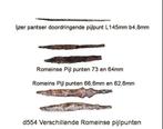 Verschillende Romeinse pijlpunten d554, Ophalen of Verzenden
