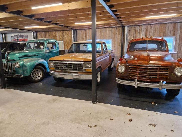 oldtimers 1947-1993 trucks and cars, Auto's, Oldtimers, Bedrijf, Te koop, Ford USA, Benzine, Overige carrosserieën, Automaat, Overige kleuren