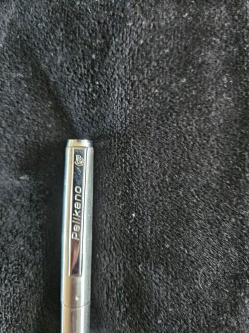Pelikan Pelikano vulpen - Zilver kleur, Verzamelen, Pennenverzamelingen, Zo goed als nieuw, Vulpen, Ophalen of Verzenden