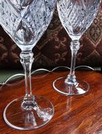Kristal wijnglas zware kwaliteit hoge geslepen Miekje, Ophalen of Verzenden