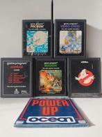 Atari games, Ghostbusters, Pacman, Bezerk, Videochess,Combat, Spelcomputers en Games, Games | Atari, Gebruikt, 1 speler, Ophalen of Verzenden