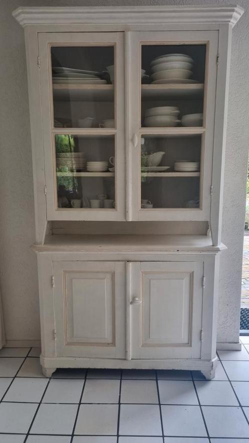 Vintage servieskast, Huis en Inrichting, Kasten | Buffetkasten, Gebruikt, 200 cm of meer, 25 tot 50 cm, Ophalen