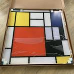 Plexiglas schilderij Mondriaan 120x120 cm, Nieuw, Print, Info@demuurdecoratie.nl, 100 tot 125 cm