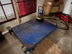 Poetsbrug / Heftafel / Motorbrug, Ophalen, Gebruikt, Pneumatisch, Garagekrik
