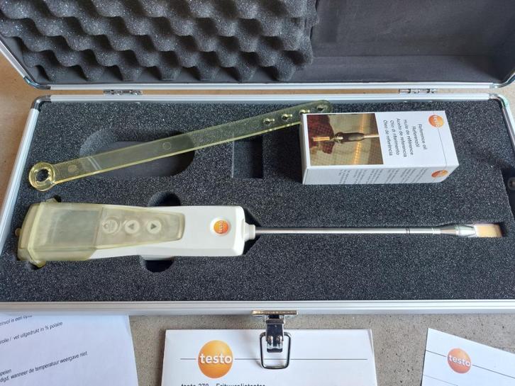 Testo 270 frituurolie tester frituurtester vetmeter NIEUW, Huis en Inrichting, Keuken | Keukenbenodigdheden, Nieuw, Ophalen of Verzenden