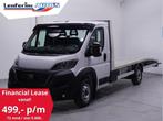 Fiat Ducato 2.2 MJet 140 pk L4 Autotransporter Airco, BPM vr, Auto's, Voorwielaandrijving, Stof, Gebruikt, 4 cilinders