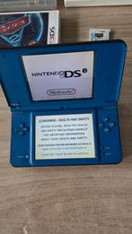 Ds xl blauw met 3 spellen, Spelcomputers en Games, Spelcomputers | Nintendo DS, Ophalen of Verzenden, Zo goed als nieuw