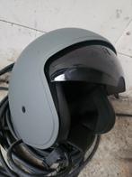 Grijze Jethelm Maat L - HD-588, Motoren, Overige merken, Dames, Jethelm, Ophalen of Verzenden