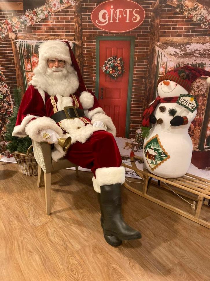 Kerstman op bezoek, Hobby en Vrije tijd, Feestartikelen | Verhuur, Zo goed als nieuw, Kerst of Sinterklaas, Ophalen