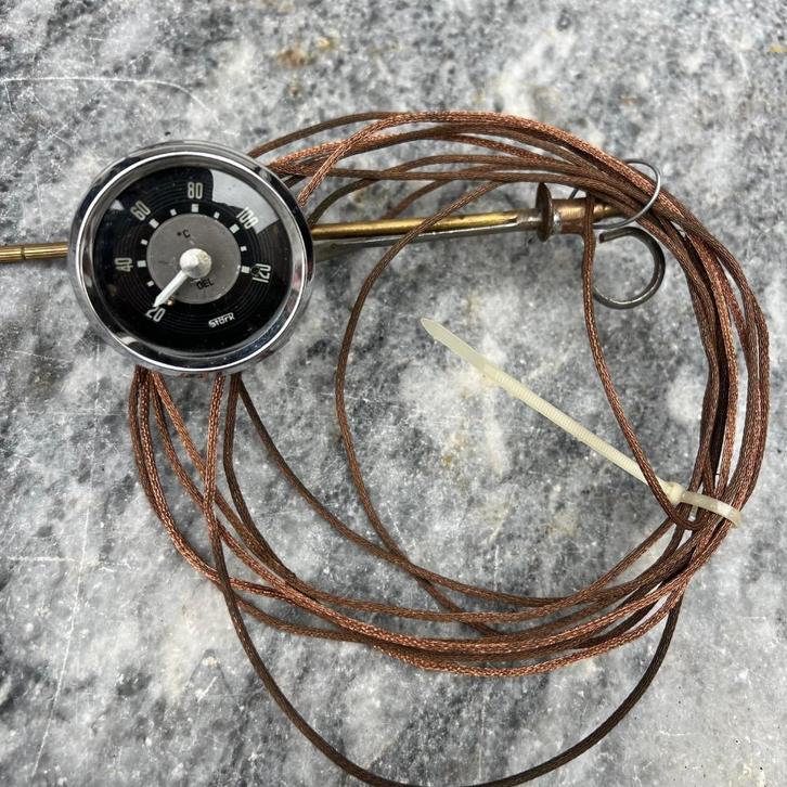 VW Kever Ooievaar Olietemperatuurmeter Vintage Speed, Auto diversen, Auto-accessoires, Gebruikt, Ophalen of Verzenden