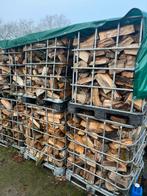 Droog brandhout, Tuin en Terras, Haardhout, 6 m³ of meer, Ophalen of Verzenden, Eikenhout, Blokken