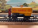 Marklin oud Shell wagentje nr 374, Wisselstroom, Gebruikt, Wagon, Ophalen of Verzenden