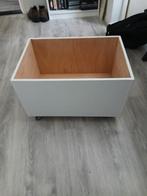 Lp bak met deksel en wieltjes, Cd's en Dvd's, Vinyl | Overige Vinyl, Ophalen, Zo goed als nieuw