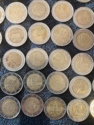 2 Euro Herdenkingsmunten Collectie 108 stuks beschikbaar voor biedingen